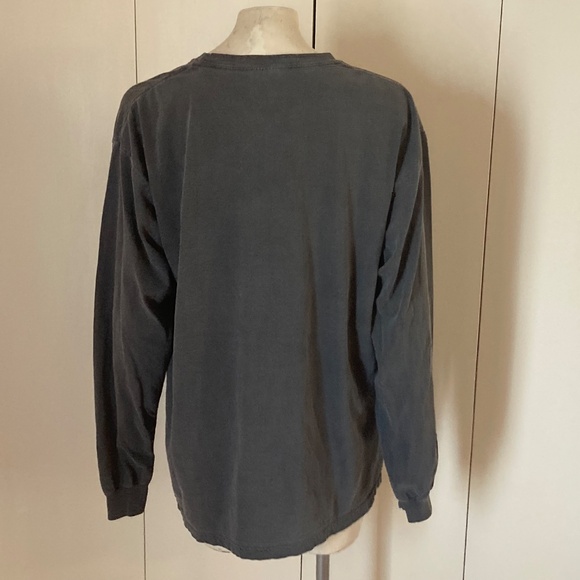 Magnolia Comfort Color Gray Long Sleeve T Shirt SIZE LARGE 100% Cotton Unisex - Picture 4 of 6